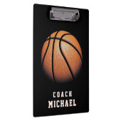 Personalisierter Basketballtrainer Klemmbrett (Rechts)