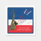 Personalisierter Bastille Serviette (Vorderseite)