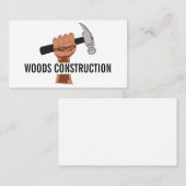 Personalisierter Bau Visitenkarte (Vorne/Hinten)