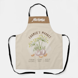 Personalisierter Bauernmarkt Schürze
