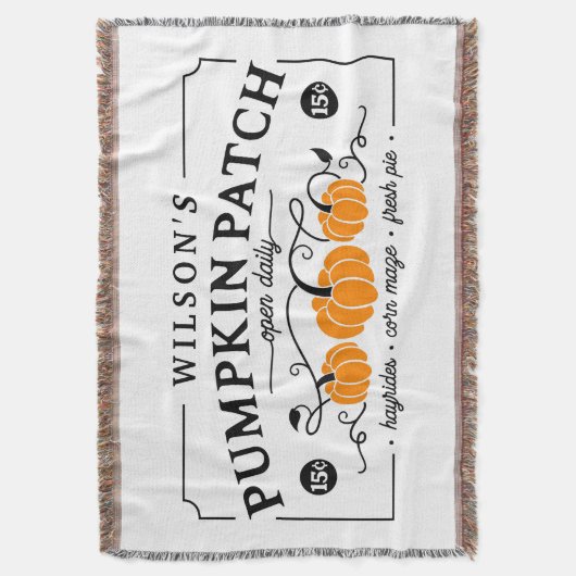 Personalisierter Bauernpumpenpflaster Decke (Vorderseite Vertikal)