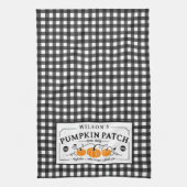 Personalisierter Bauernpumpenpflaster Geschirrtuch (Vertikal)