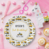 Personalisierter Baukasten Pappteller (Party)