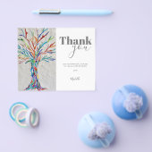 Personalisierter Baum - Danke Flyer (Einzeln)