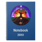 Personalisierter Baum Notizblock (Vorderseite)