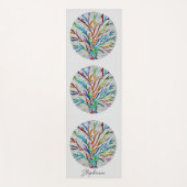 Personalisierter Baum Yogamatte (Vorderseite)