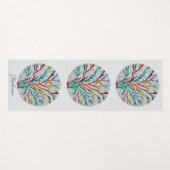 Personalisierter Baum Yogamatte (Vorderseite (Horizontal))