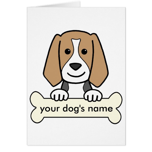 Personalisierter Beagle (Vorne)