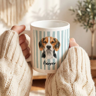Personalisierter Beagle Benutzerdefinierter Beag Kaffeetasse