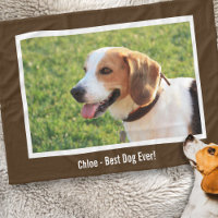 Personalisierter Beagle Foto- und Dogenname