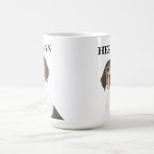 Personalisierter Beagle - Getränkekasten Kaffeetasse (Mittel)
