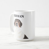 Personalisierter Beagle - Getränkekasten Kaffeetasse (Vorderseite Links)