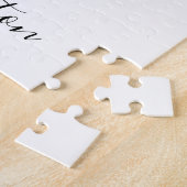 Personalisierter Beagle Hund Foto Jigsaw Puzzle (Seite)