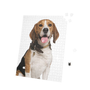 Personalisierter Beagle Hund Foto Jigsaw Puzzle