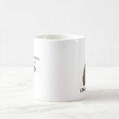 Personalisierter Beagle „Ich gehöre dir“ Kaffeetasse (Mittel)