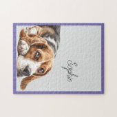 Personalisierter Beagle Jigsaw Puzzle (Horizontal)