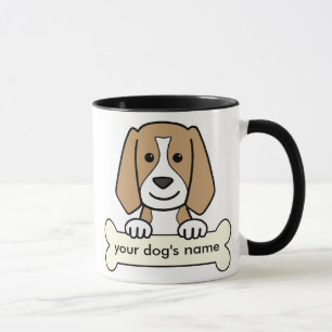 Personalisierter Beagle Tasse