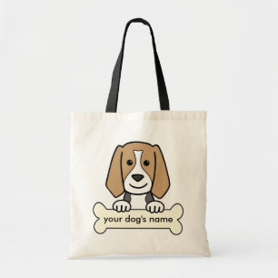 Personalisierter Beagle Tragetasche