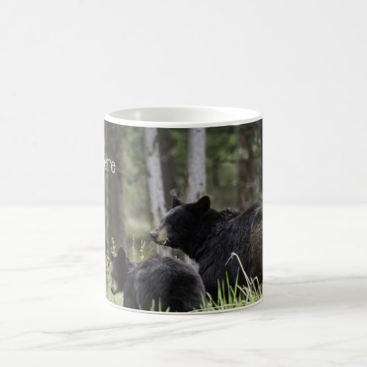 Personalisierter Bear Coffee Tasse Cup (Mittel)