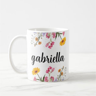 Personalisierter Becher, Buchstabenbecher, Anfangs Kaffeetasse