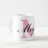 personalisierter Becher Kaffeetasse (Vorderseite Links)