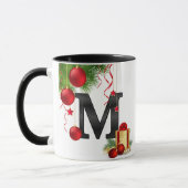Personalisierter Becher mit Buchstabe Tasse (Links)