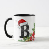 Personalisierter Becher mit Buchstabe Tasse (Links)