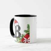 Personalisierter Becher mit Buchstabe Tasse (Vorderseite Links)
