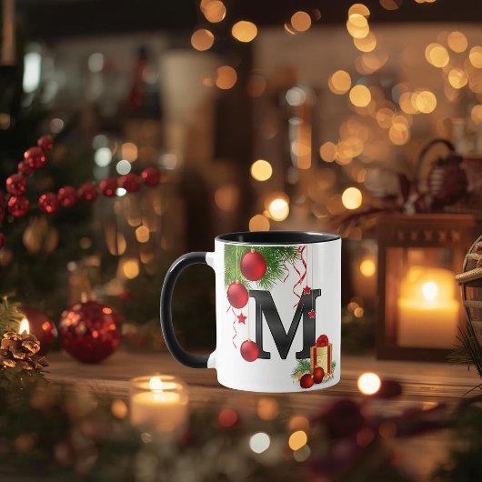 Personalisierter Becher mit Buchstabe Tasse