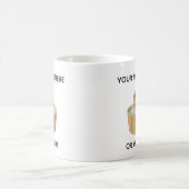 Personalisierter Becher mit süßem Capybara im Whir Kaffeetasse (Mittel)