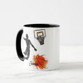 Personalisierter Becher Tasse (Vorderseite Links)
