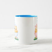 Personalisierter Becher Zweifarbige Tasse (Mittel)