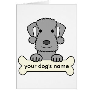 Personalisierter Bedlington Terrier
