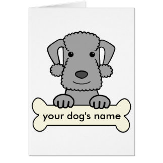 Personalisierter Bedlington Terrier