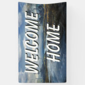 Personalisierter Begrüßungsbanner Zuhause Landswat Banner (Vertikal)