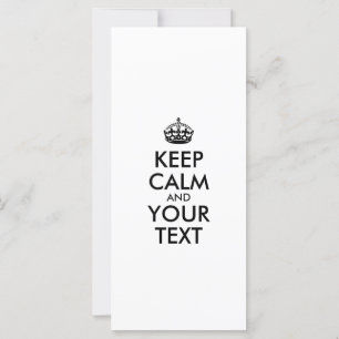 Personalisierter BEHALT-CALM und IHRER TEXT