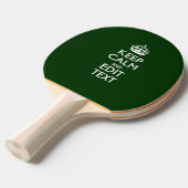 Personalisierter BEHALT von CALM und Bearbeiten vo Tischtennis Schläger (Vorderseite)