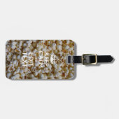 Personalisierter BEHALTEN CALM und Ihr Text auf Po Gepäckanhänger (Vorderseite horizontal)