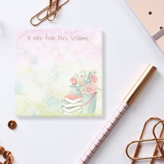 Personalisierter Beitrag IT-Hinweise für LehrerInn Post-it Klebezettel