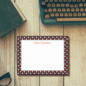 Personalisierter Beitrag zu Roten und Weißen Herze Post-it Klebezettel