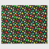 Personalisierter, benutzerdefinierter, farbiger An Geschenkpapier (Flach)