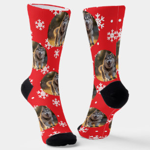 Personalisierter benutzerdefinierter Foto-Blob - S Socken
