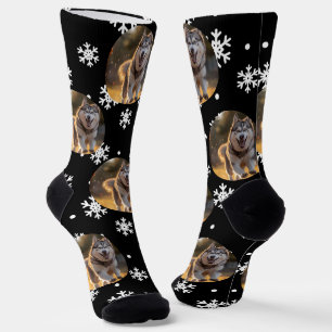 Personalisierter benutzerdefinierter Foto-Blob - S Socken