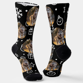 Personalisierter benutzerdefinierter Foto-Blob - W Socken
