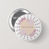 Personalisierter benutzerdefinierter Foto- und Tex Button (Vorne & Hinten)