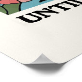 Personalisierter, benutzerdefinierter Frosch, zwei Poster (Ecke)