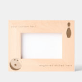 Personalisierter, benutzerdefinierter, geätzter Bo Geätzte Rahmen (Vorderseite)