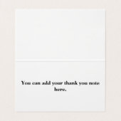 Personalisierter benutzerdefinierter Glitzer Tropf Visitenkarten (Innenseite Aufgefaltet)