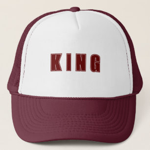 Personalisierter, benutzerdefinierter Maroon Color Truckerkappe