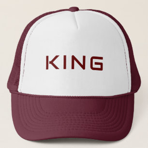 Personalisierter, benutzerdefinierter Maroon Color Truckerkappe